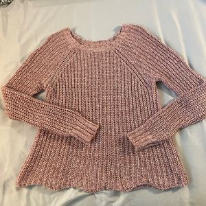 Pink sweater from American eagle